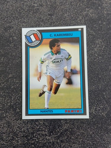 Carte christian karembeu - carte,