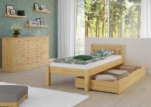 Lit simple style contemporain