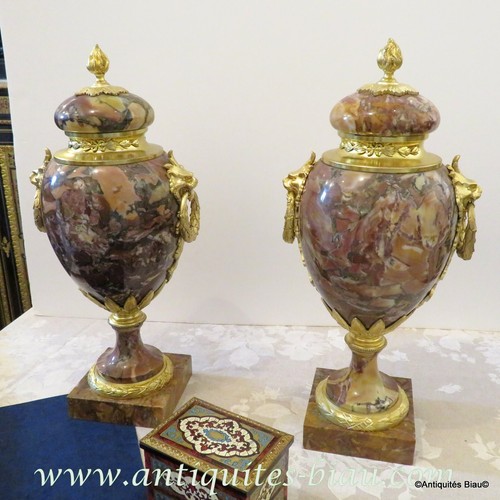 Paire pots feux - paire,