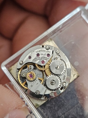 Cartier mouvement montre 1 - mouvement,