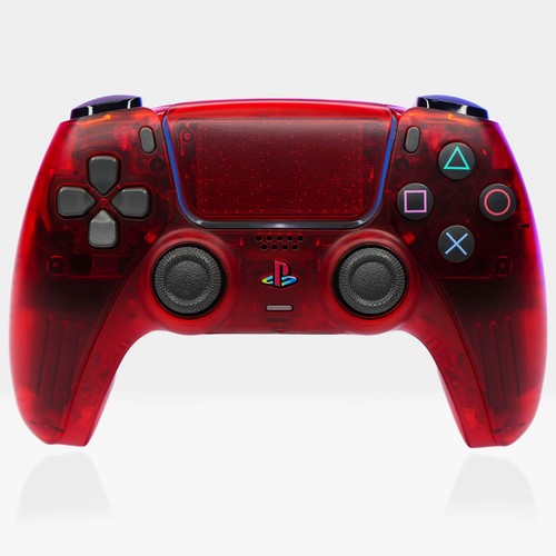 Crimson red ps5 controller - crimson,