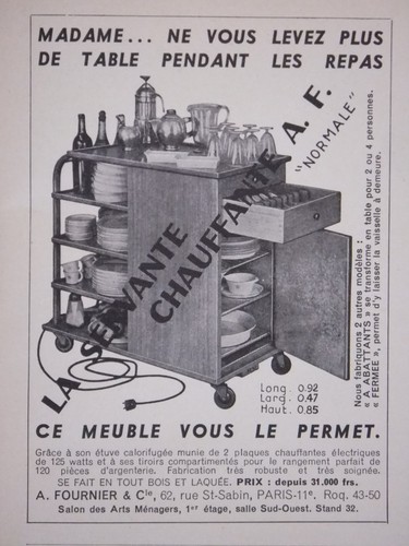 Publicité servante - publicitÉ, la