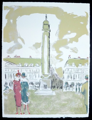 Superbe lithographie kees - superbe,