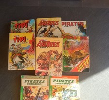 Gros lot de BD petit format - MON JOURNAL - TIPI  -  ANTARES - PIRATES