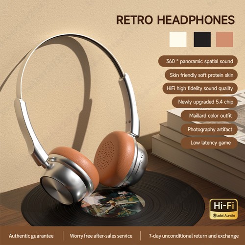 Casque sans fil rétro
