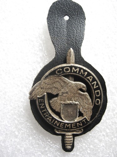 Brevet avec son cuir - son, commando