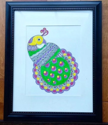 Bird madhubani mithila - bird,
