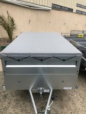 Bâche imperméable pour remorque 170 x 124 cm avec sandow