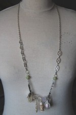 Collier pilgrim long chaine - -,