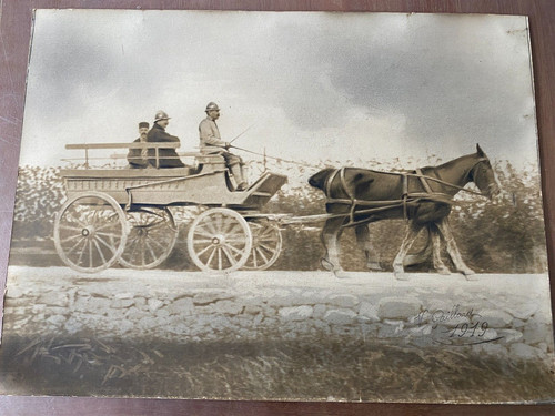 Grande photographie ancienne - grande,