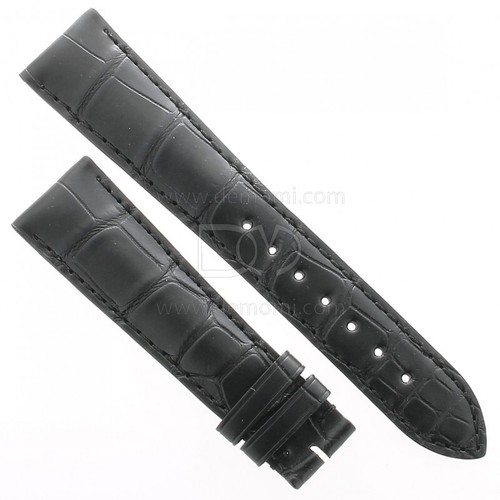 Longines cuir alligator noir - longines, d'alligator