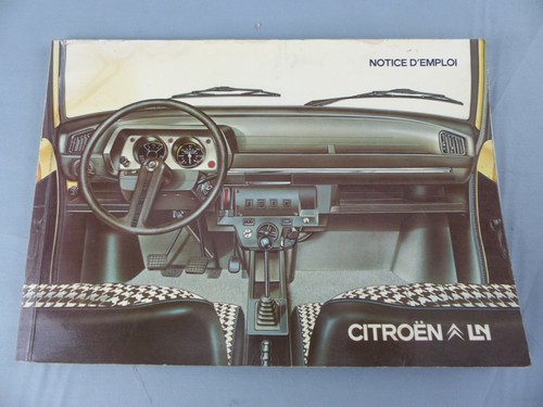 Mode emploi citroën lna ln - lna,
