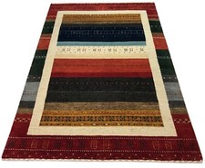 Haute Qualité Tapis Gabbeh 140x200 CM 100% Laine Noué à la Main Tapis D'Orient