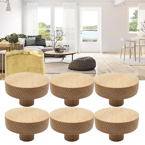 Lot boutons en bois - 10,