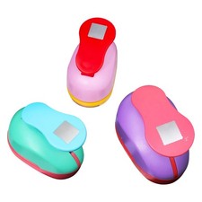 Perforatrice pour papier, motif ondulé, étiquette cadeau, polyvalente,