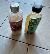 LOT 2 PRODUITS BEAUTE LAIT CORPOREL VANILLE + MONOI TAHITI AVEC FLEUR TIARE