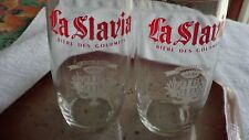 Lot de 2 chopes à bière La Slavia