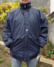 Véritable parka coupe vent imperméable K-Way Bleu marine XXL Collector !