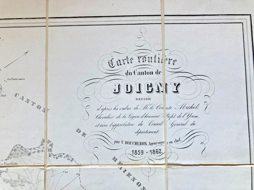 Carte routière canton - carte,