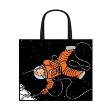 Sac semi-imperméable Tintin On a marché sur la Lune 45x38x20cm (04245)