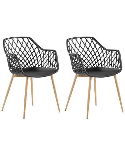 Beliani lot chaises - lot,