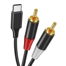 Câble 2 RCA USB C Audio