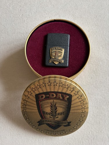 Coffret zippo day normandy - coffret, d-day