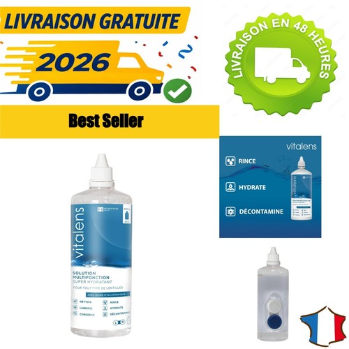 Solution lentilles contact - solution,