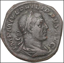 Philippe I Sesterce Ancienne