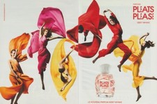 Publicité papier - advertsing paper - Pleats Please d'Issey Miyaké 2 pages