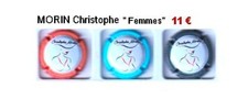Série de 3 capsules de champagne  MORIN Christophe "Femmes"