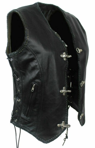 Femmes moto gilet - femmes, cuir