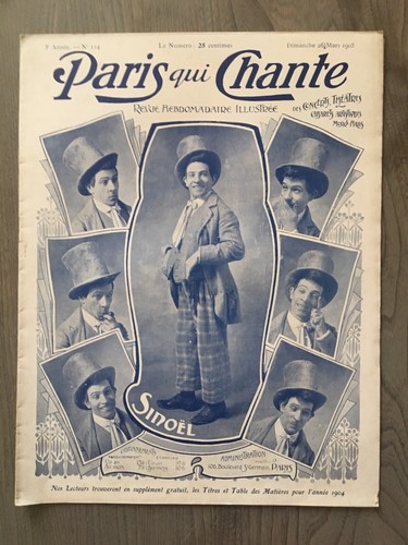 Paris qui chante - ,, revue