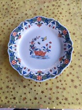 Superbe assiette Rouen 18ème