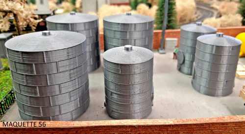 Lot cuves de stockage - 6,