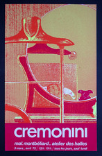 CREMONINI Affiche originale de