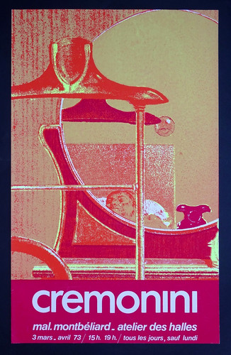 Cremonini affiche originale - cremonini, de