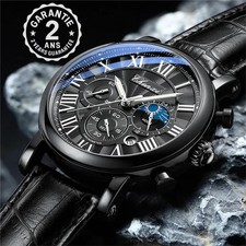 Montre homme phase lune - montre,