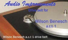 WILSON BENESCH a.c.t. 1 drive belt by Audio Improvements