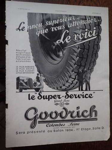 Pneu goodrich chaffoteaux - +, et