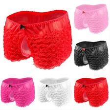 Culotte vintage dentelle homme