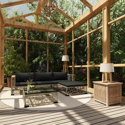 Mobilier jardin pcs avec - mobilier,