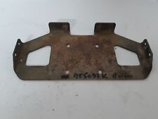 tôle fixation échappement de