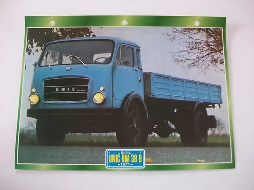 Carte fiche camion porteur - fiche,