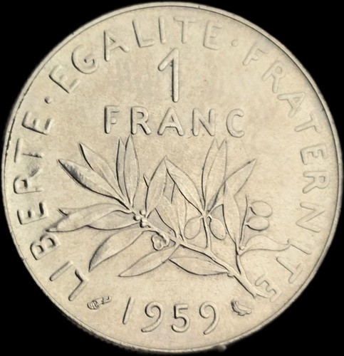 Franc semeuse 1959 essai - 1959,