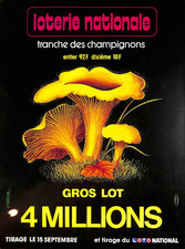 AFFICHE POSTER / LOTERIE