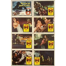 THE H-MAN US Lobby Cards  - 11x14 in. - 1958 - Ishiro Honda, Yumi Shirakawa