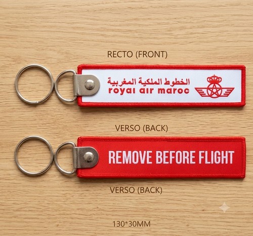 Porte clé brodé avion - porte,
