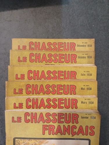 Revues chasseur français - chasseur,