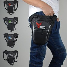 Sacoche de jambe de taille moto imperméable vélo extérieur ceinture cuisse banane sac pochette